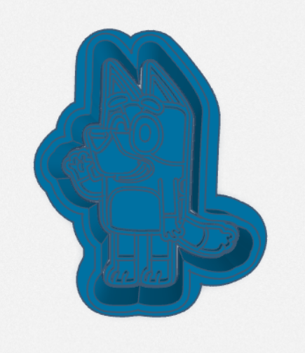 Mini Bluey | Cutter and Stamp