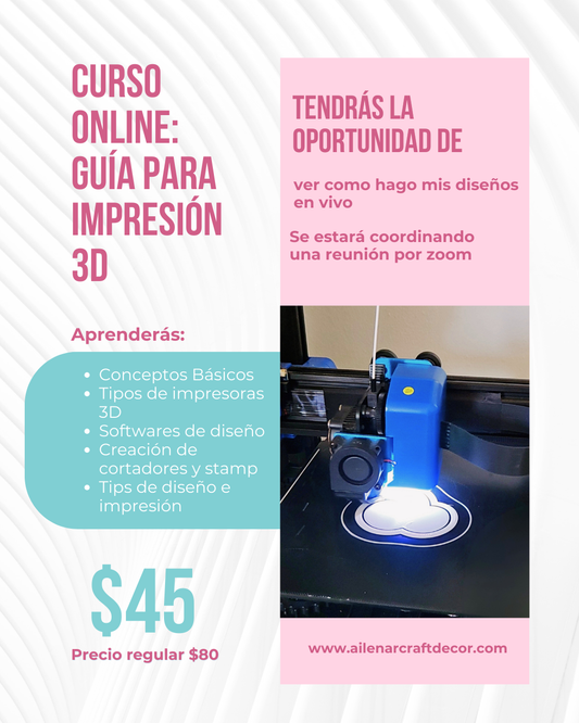 Curso | Guía Completa para Diseño e Impresión 3D